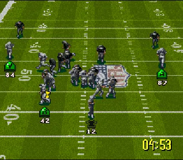 NFL Quarterback Club 96 (USA) (Beta) screen shot game playing